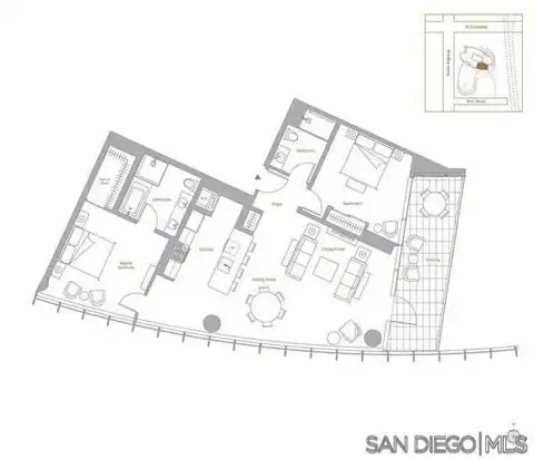 888 W E Street #2004, San Diego, CA 92101 — photo 59