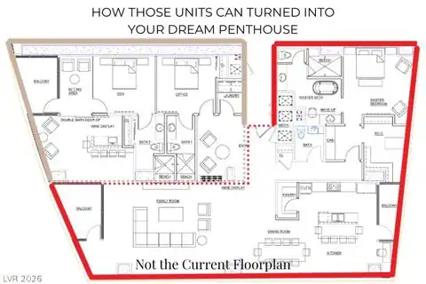4575 Dean Martin Drive #2312 & 2311, Las Vegas, NV 89103 — photo 40