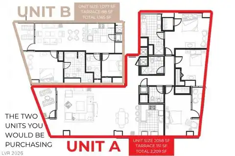 4575 Dean Martin Drive #2312 & 2311, Las Vegas, NV 89103 — photo 41