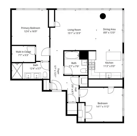 75 PARK LANE SOUTH #1412, JC, Downtown, NJ 07310 — photo 22
