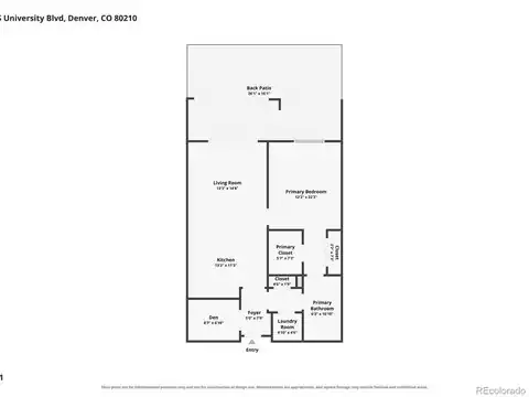 2200 S University Blvd #108, Denver, CO 80210 — photo 47