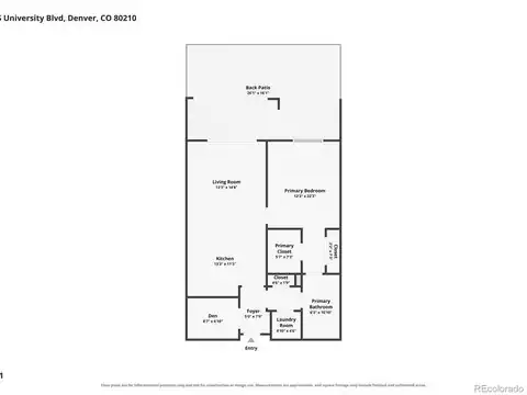 2200 S University Boulevard #108, Denver, CO 80210 — photo 47