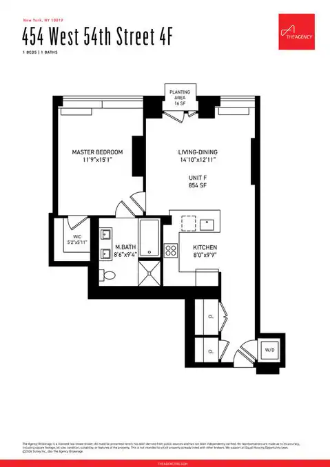 454 West 54th Street #4F, Manhattan, NY 10019 — photo 12