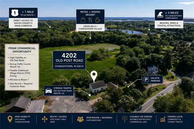 4202 Old Post Road, Charlestown, RI 02813